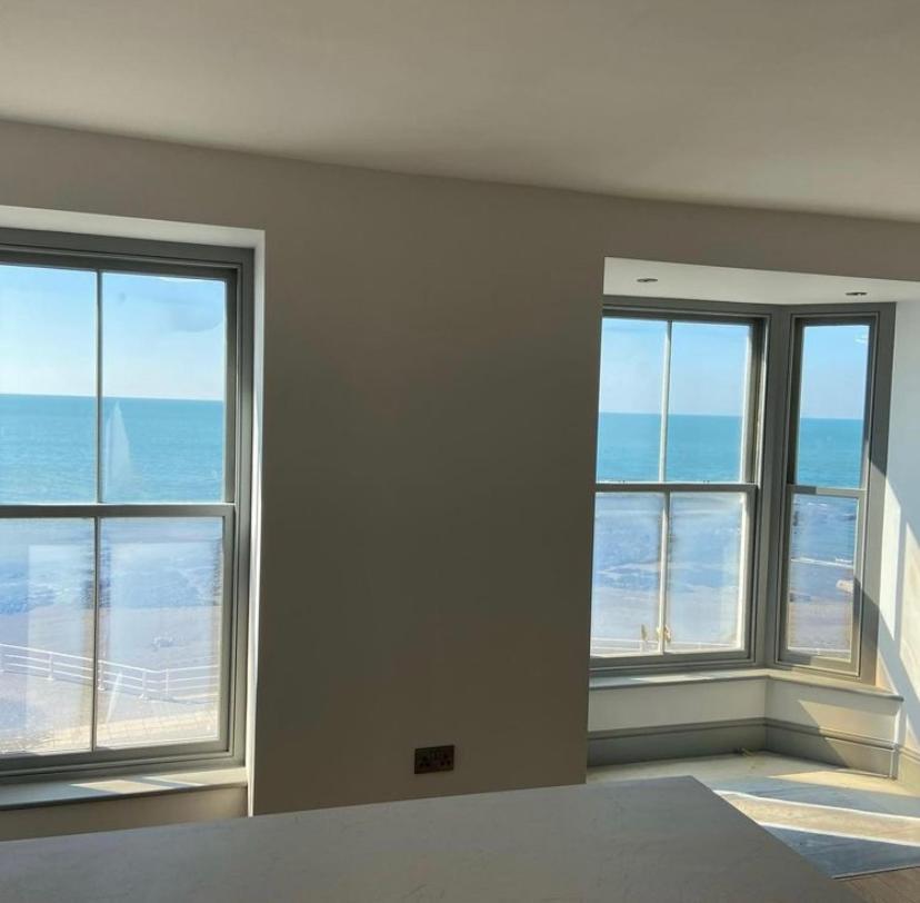 Sea View Apartment - Sleeps 2 Aberystwyth Dış mekan fotoğraf